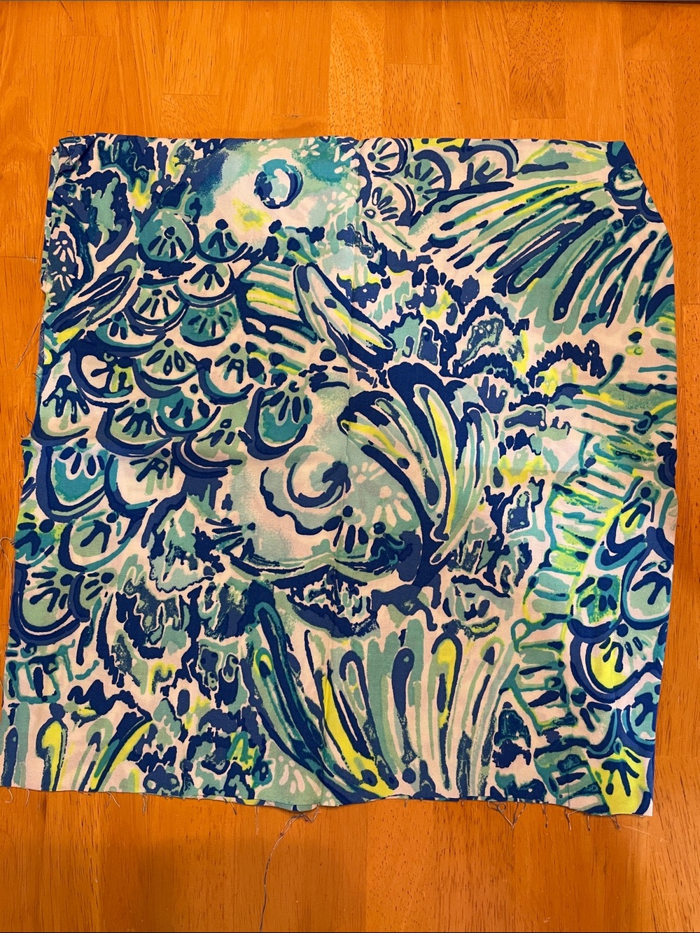 Lilly Pulitzer Fabric Piece 27x52 inches